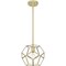 Quoizel Kinslee 1-Light Polished Brass Mini Pendant QPP5593B - alternate 1